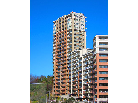 現地外観写真　A棟建物外観（南側）