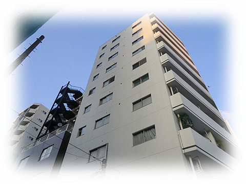 現地外観写真　建物西側から見た外観です