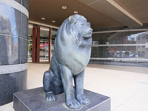 その他共用部　ライオン像