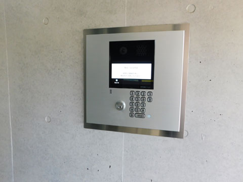 その他共用部 TVモニター付きのオートロック