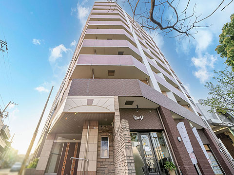 現地外観写真　ライオンズグローベル横濱鶴見