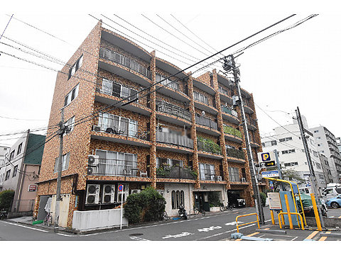 現地外観写真　外壁タイル張り