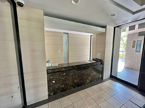 エントランス 管理人室