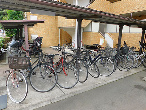 その他共用部　自転車置場です。