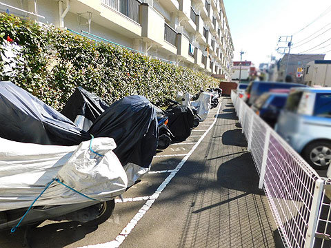 その他共用部　バイク置場　有償