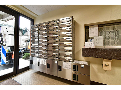 その他共用部 宅配ボックス付の集合ポスト