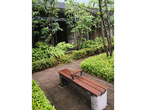 現地土地写真 公開空地