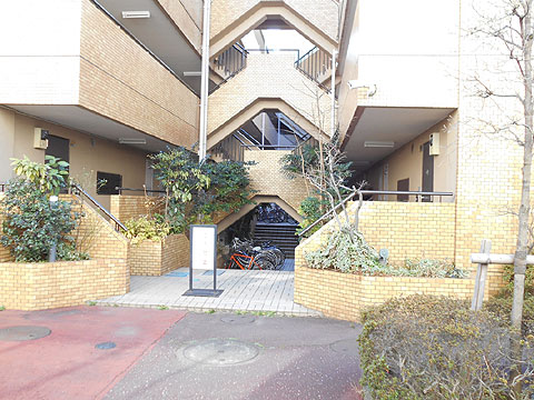 その他共用部　マンション内にある自転車置き場