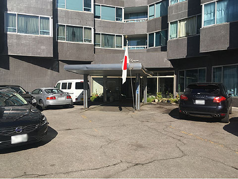 エントランス　エントランス入口