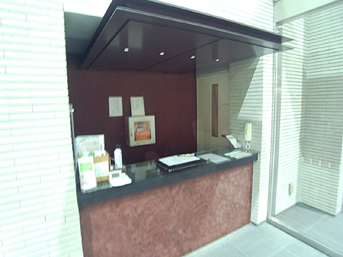 ロビー インフォメーションカウンター