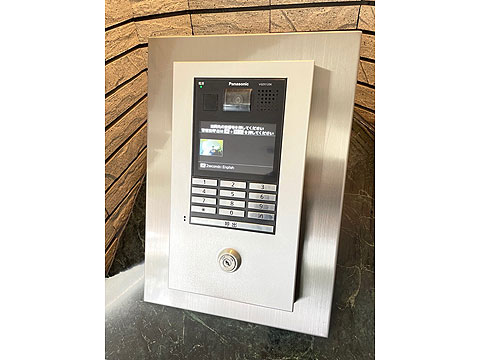 エントランス　オートロック操作盤