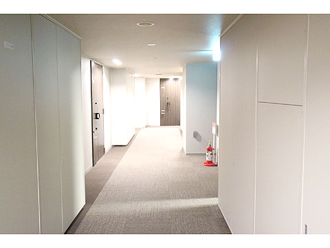 その他共用部 ホテルライクな内廊下形式を採用。安全に守られな