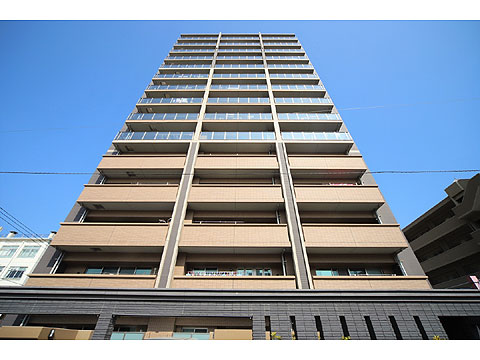 現地外観写真　ライオンズ新井口マスターズゲート　外観プロ３