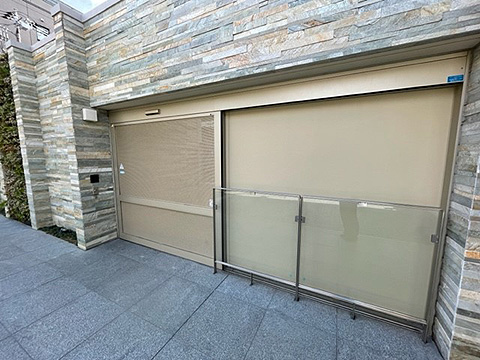 その他共用部　駐輪場入り口