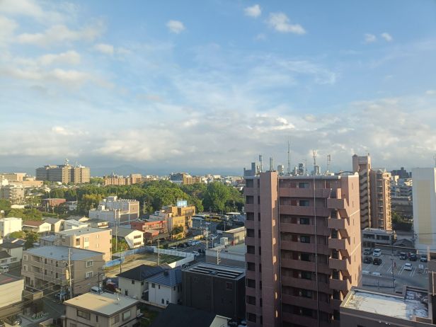 コープ野村水前寺公園バルコニー