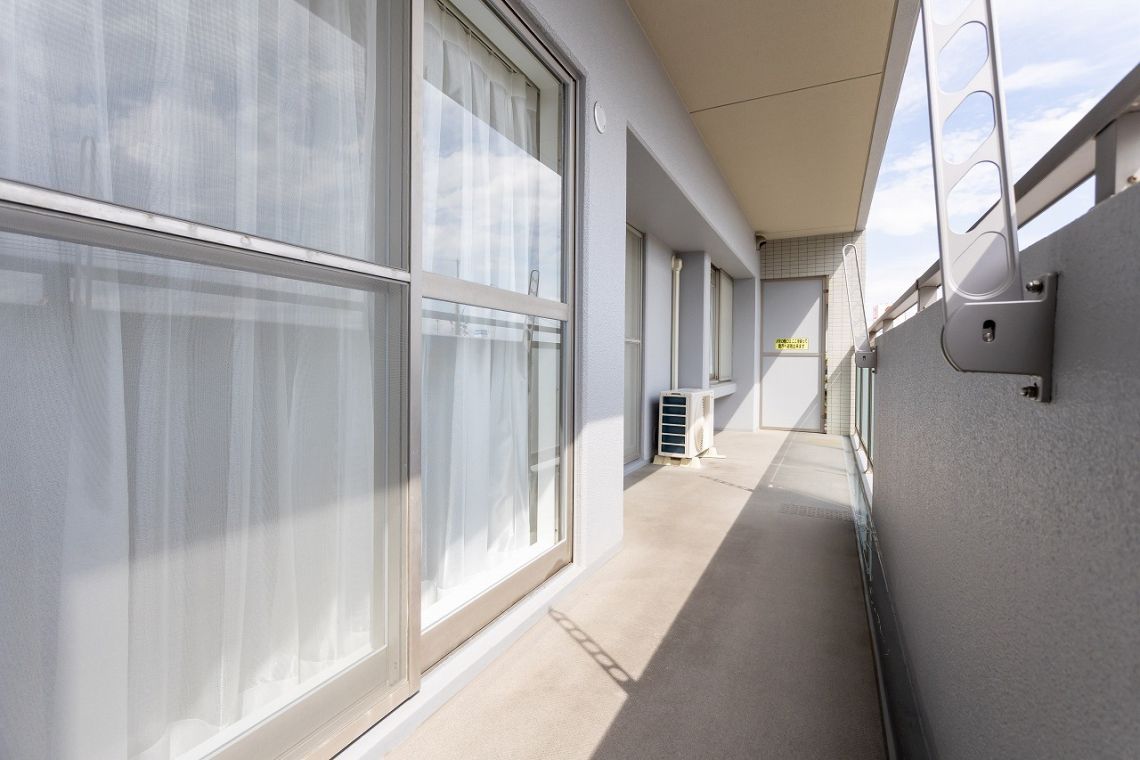 ロイヤルクリスタル井口バルコニー