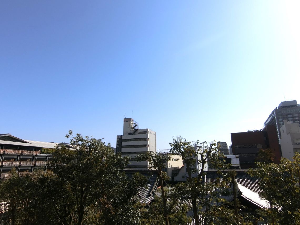 グランクール河原町二条バルコニー