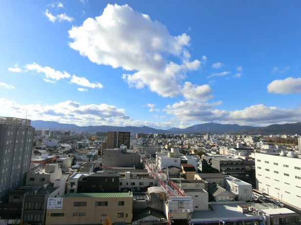 ローレルコート三条堀川バルコニー