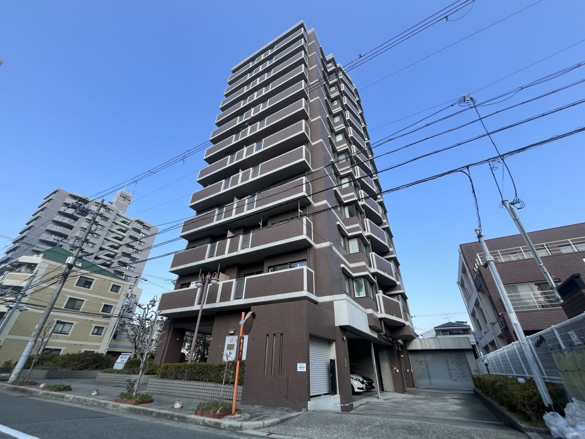 ハイネス今福東公園一番館現地外観写真