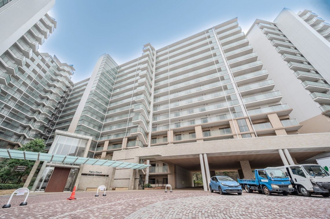 フォートンヒルズＣ棟現地外観写真