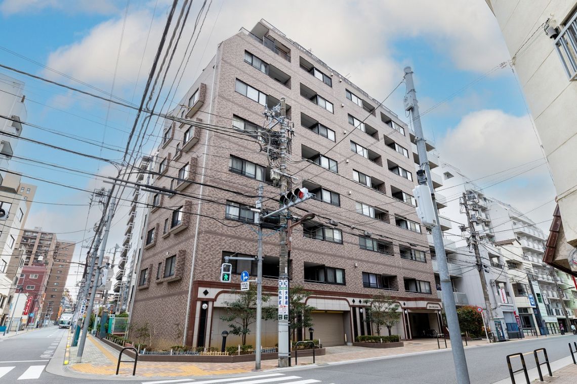 ライオンズシティ浅草現地外観写真