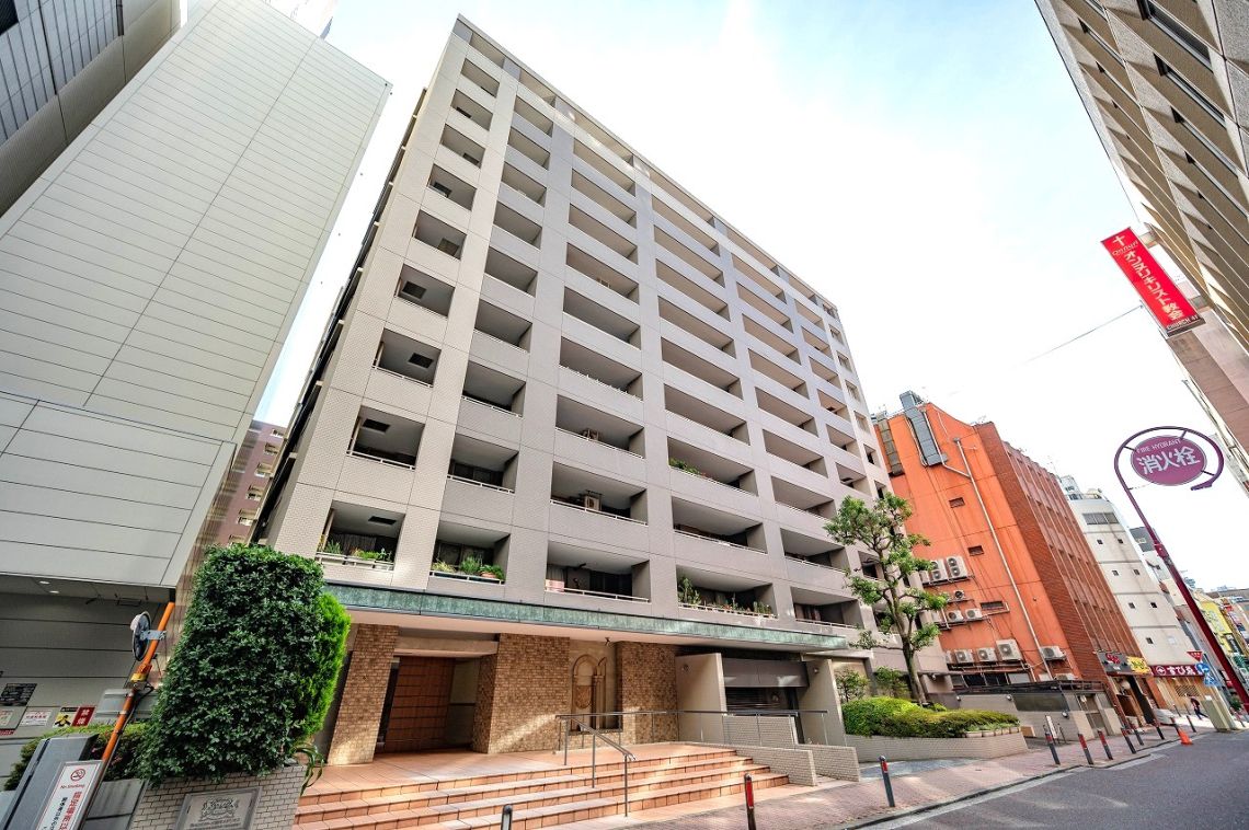 ライオンズステージ関内メダリオン現地外観写真
