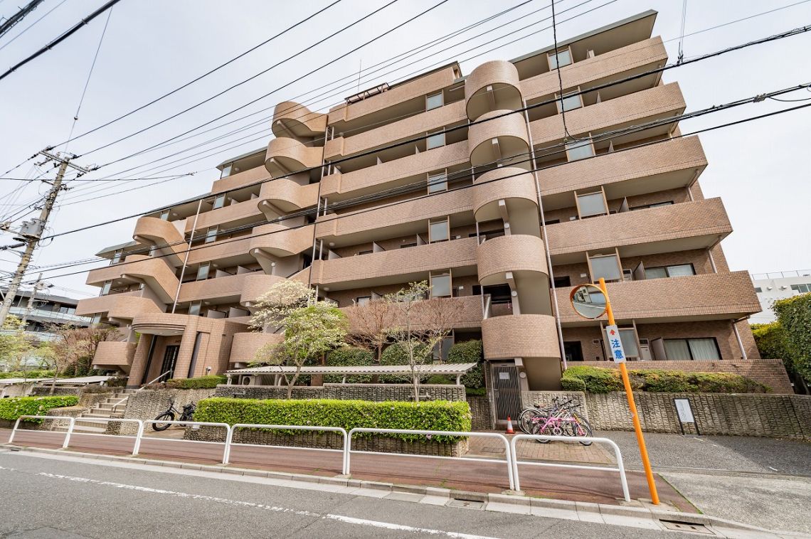 メイゾンときわ台現地外観写真