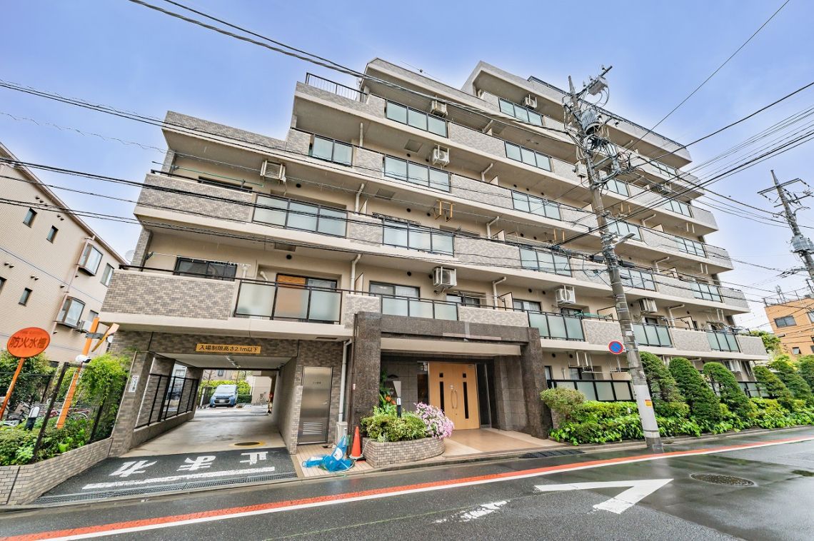 コンポーゼ亀有現地外観写真