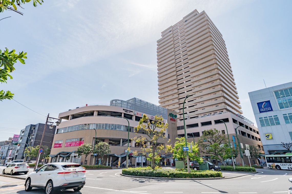 ライオンズステーションタワー北越谷現地外観写真