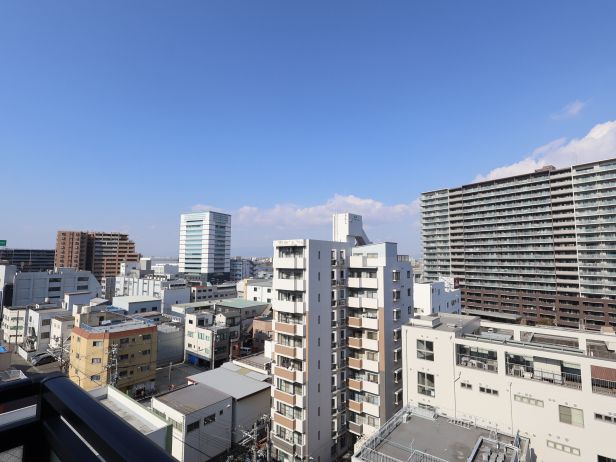 ライオンズマンション新梅田第２バルコニー