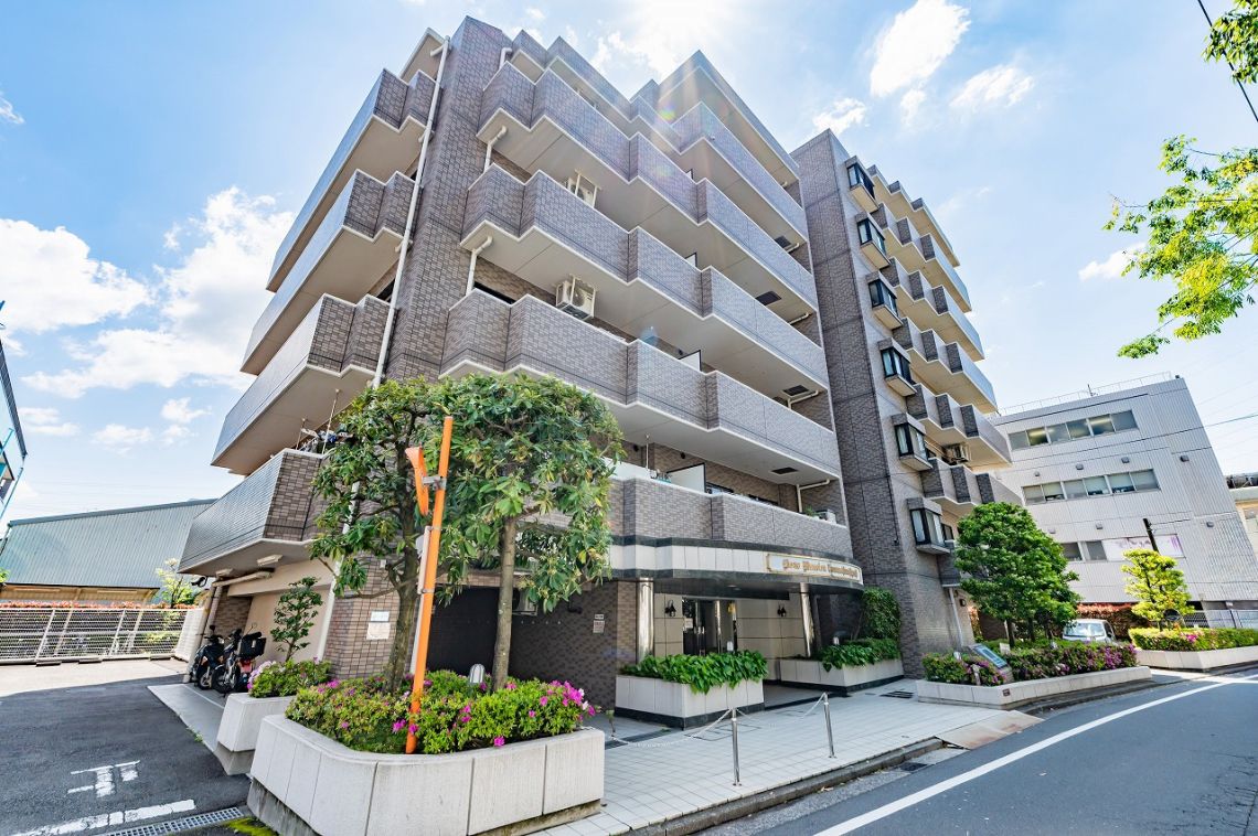 ライオンズマンション綱島東現地外観写真