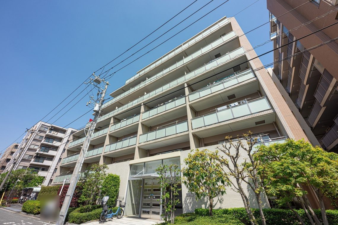 サンマンションアトレ横浜大口現地外観写真