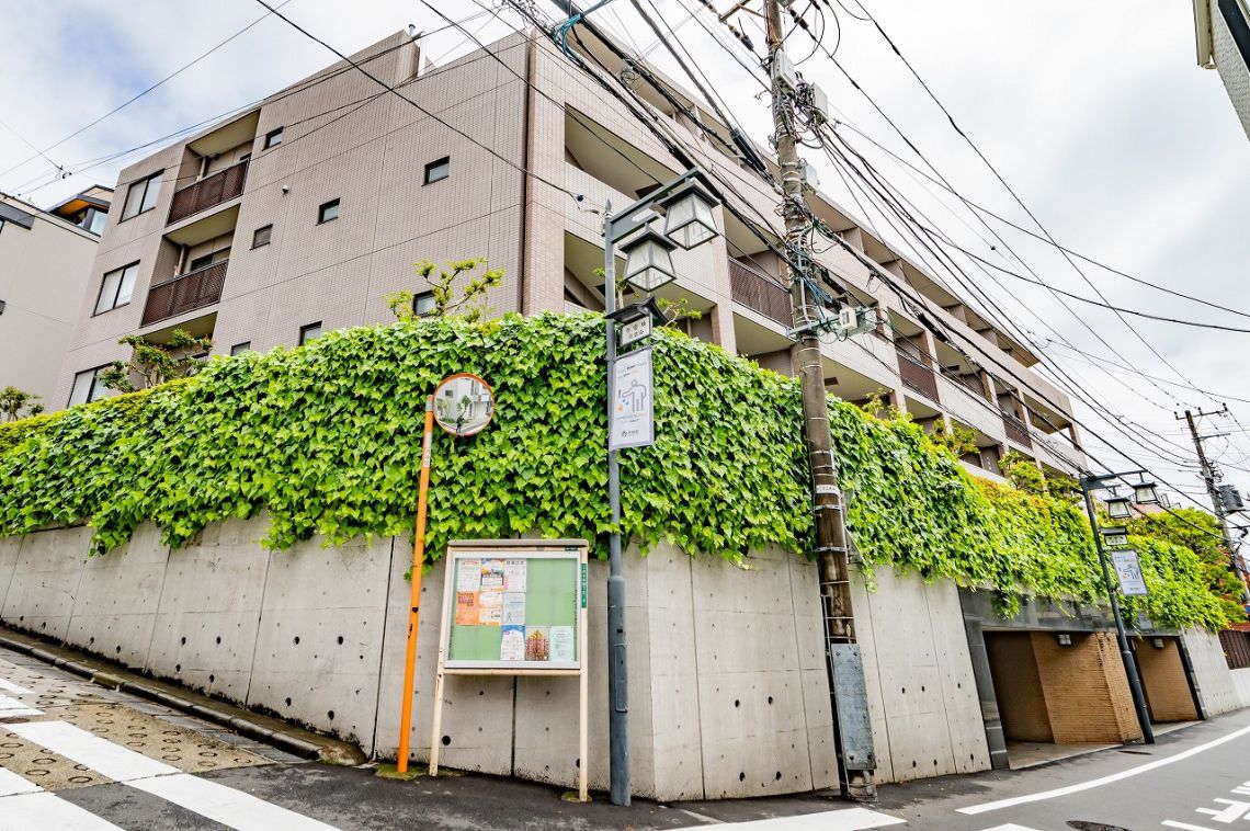 ライオンズヒルズ参宮橋現地外観写真