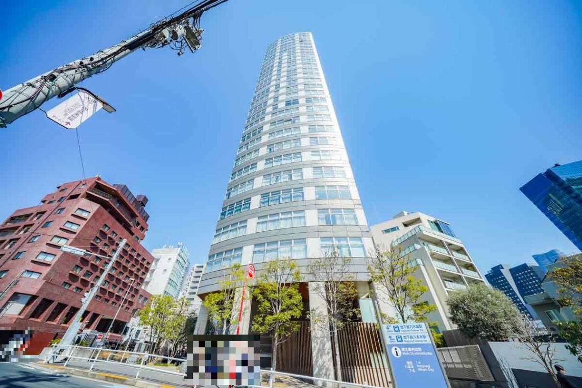 マジェスタワー六本木現地外観写真