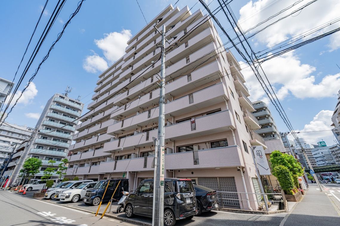 ピュアシティ横浜６現地外観写真