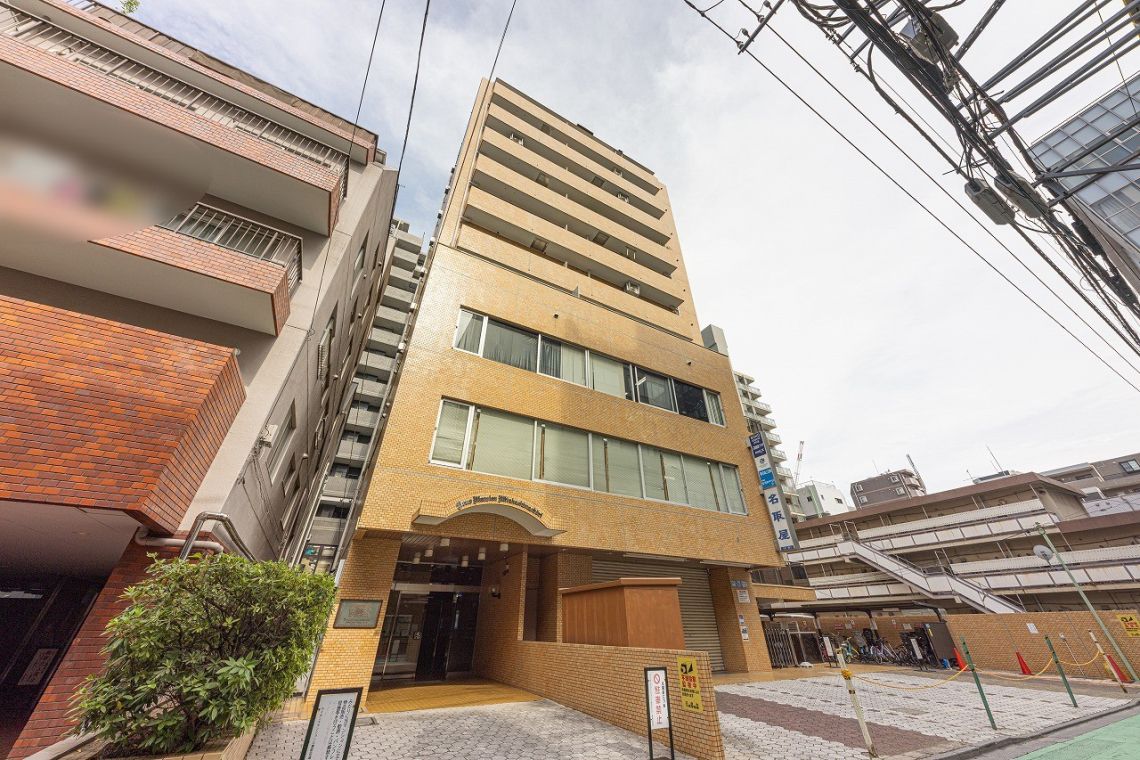 ライオンズマンション三鷹駅前通り・名取屋興産ビル現地外観写真