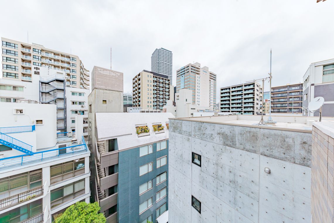 ライオンズマンション日本橋浜町バルコニー