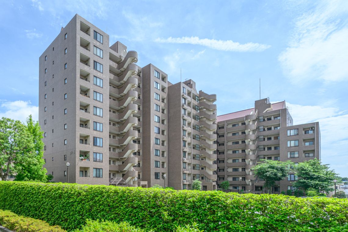 シンフォニックヒルズふれあいの街５号棟現地外観写真