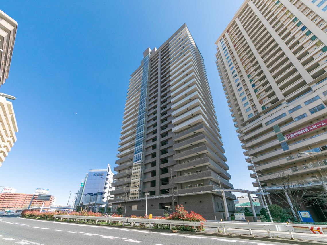 ライオンズタワー千種現地外観写真