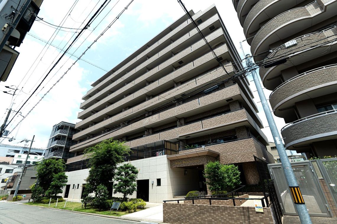 ライオンズマンション西院現地外観写真