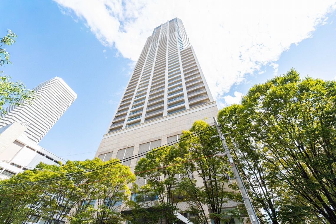 クロスタワー大阪ベイ現地外観写真