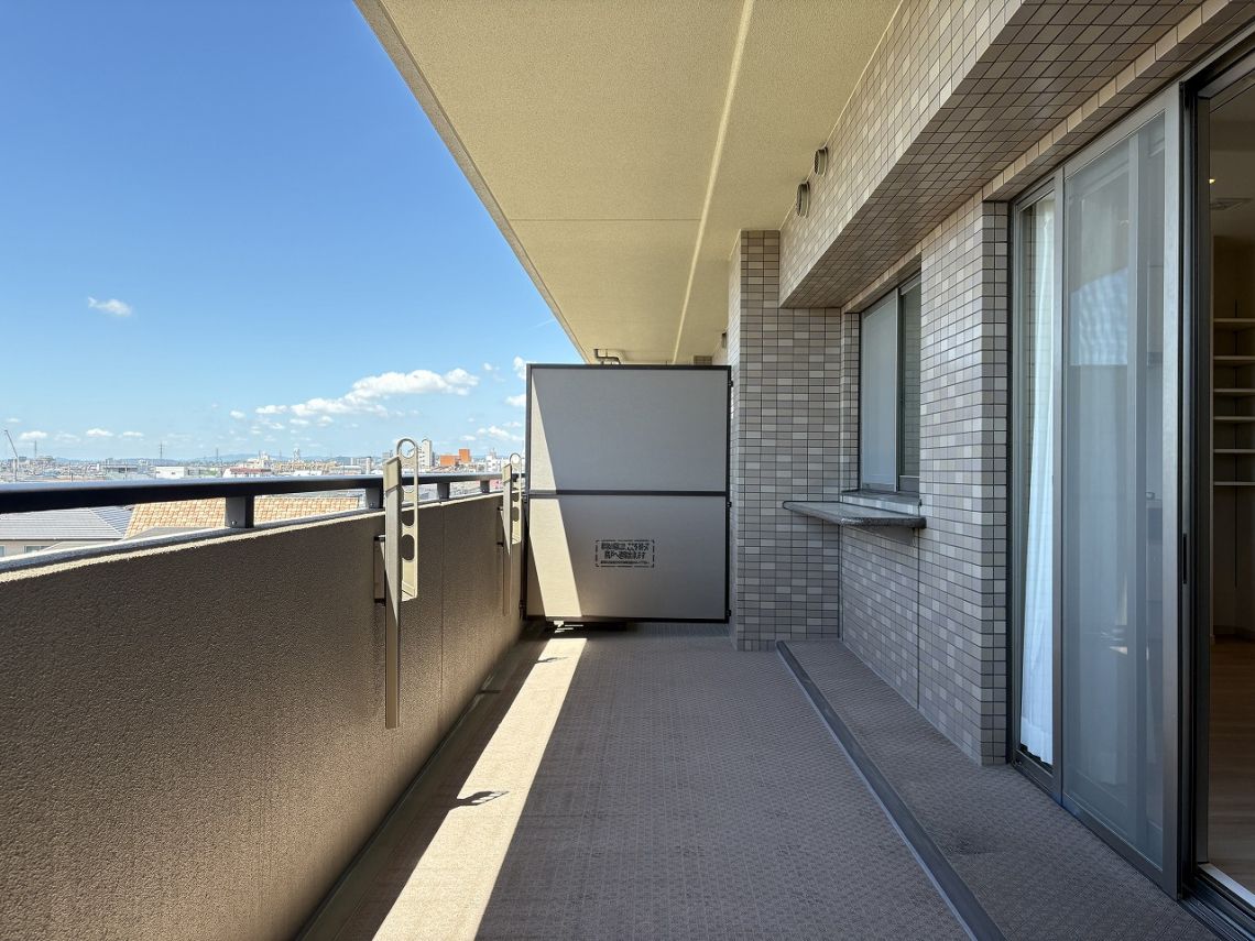 サーパス福富公園バルコニー