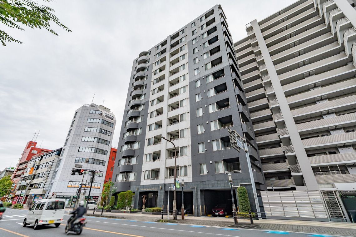 パレ・ソレイユ相模大野ステーションフロント現地外観写真