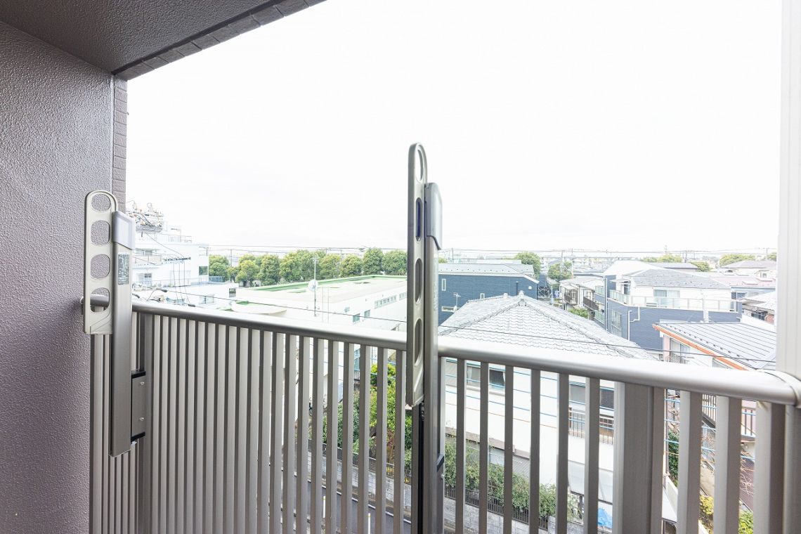 パークホームズ調布スクエアガーデンバルコニー