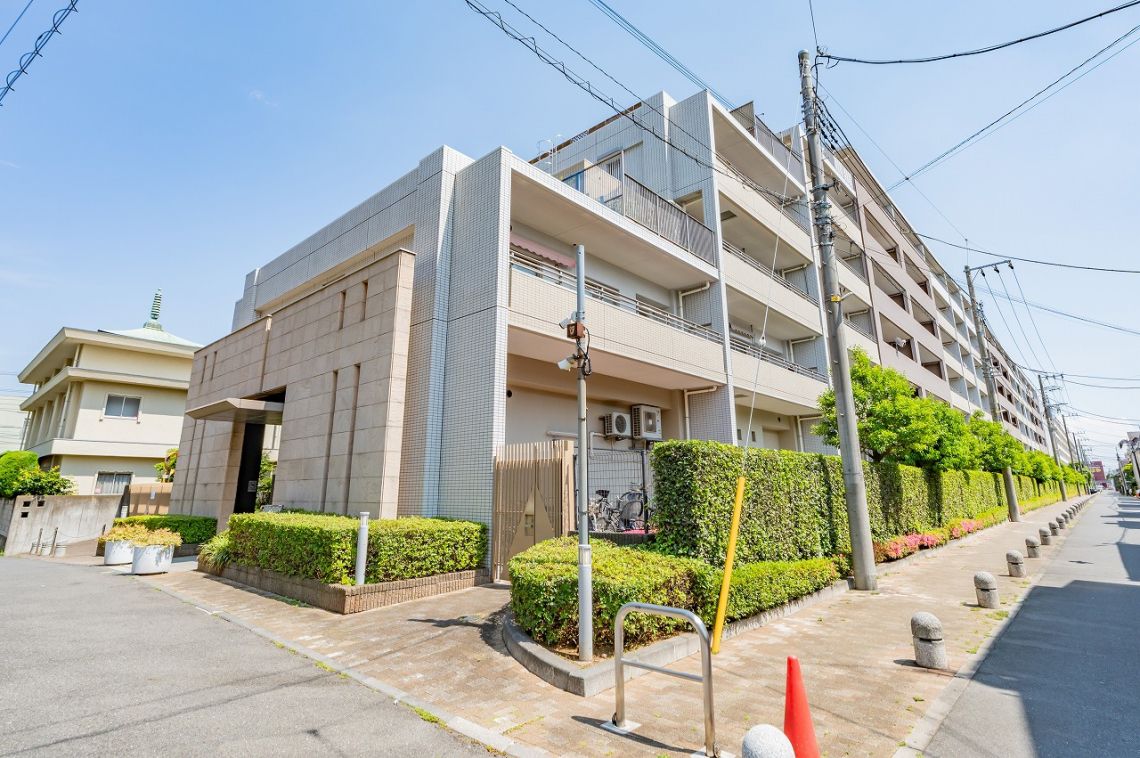 ライオンズヴィアーレ横濱ベイ壱番館現地外観写真