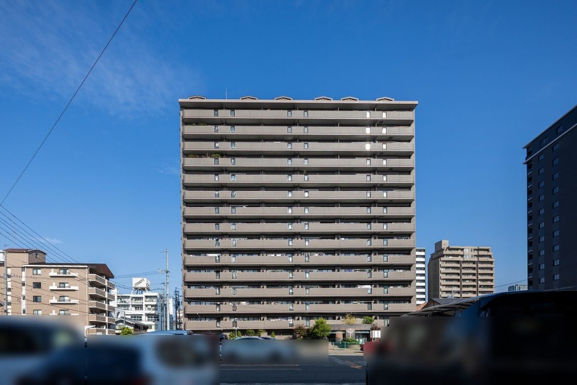 ライオンズマンション岐阜シティ現地外観写真