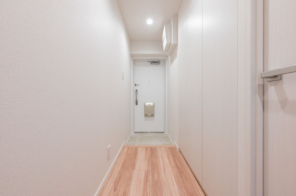 ライオンズマンション竹の塚玄関
