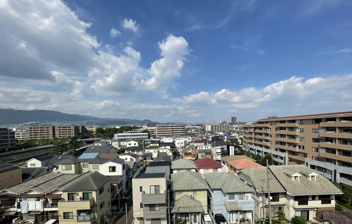 ライオンズマンション香枦園プラージュバルコニー