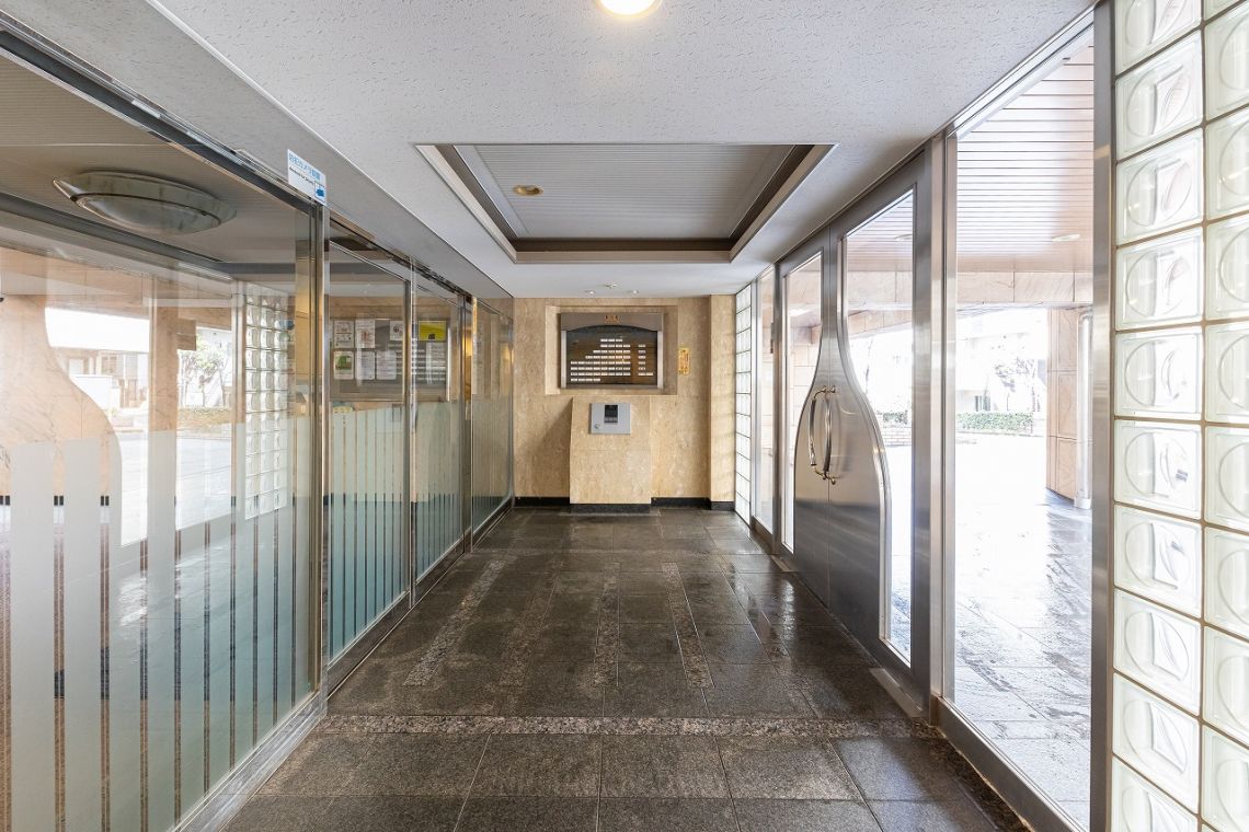 ライオンズマンション広尾南エントランス