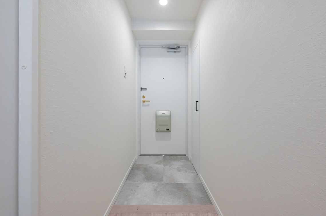 レーベンハイム常盤台玄関